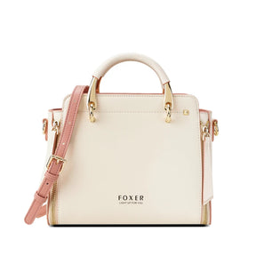 Foxer Split Leather Handbag – Where Elegance Seamlessly Meets Everyday Practicality