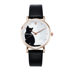 Cute Cartoon Kitty Watch – Fun and Stylish for Little Princesses!