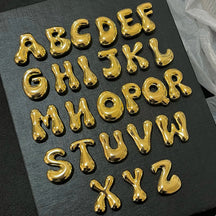 Custom Letter Pendant Necklace – Express Your Identity with Understated Elegance