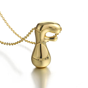 Custom Letter Pendant Necklace – Express Your Identity with Understated Elegance
