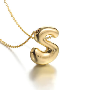 Custom Letter Pendant Necklace – Express Your Identity with Understated Elegance