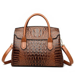 Luxury Crocodile Bag – Versatile Style and Generous Space