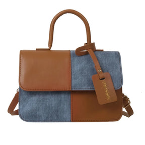 Color blockContrast Color Retro Bag – Versatile Style That Matches Everything