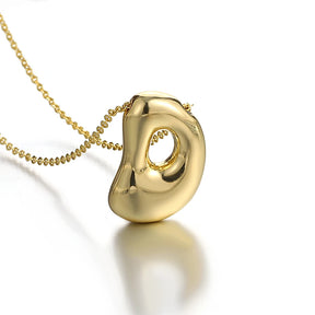 Custom Letter Pendant Necklace – Express Your Identity with Understated Elegance